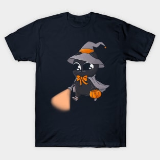 Forest Trail Mage Cat T-Shirt